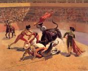 费雷德里克 雷明顿 : Bull Fight in Mexico